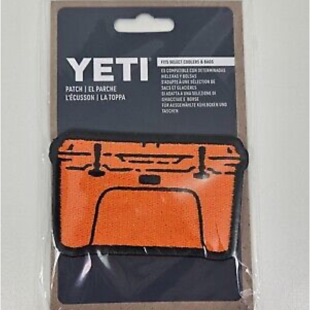 YETI Orange Cooler Patch